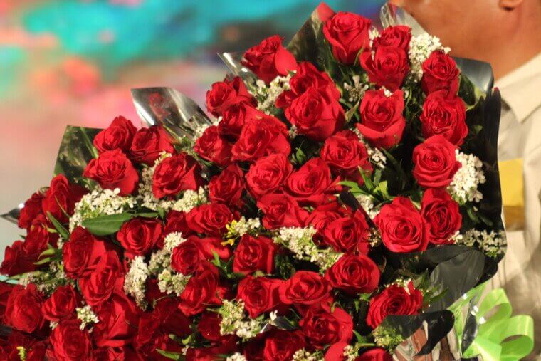 Fresh Flowers in the Cabin