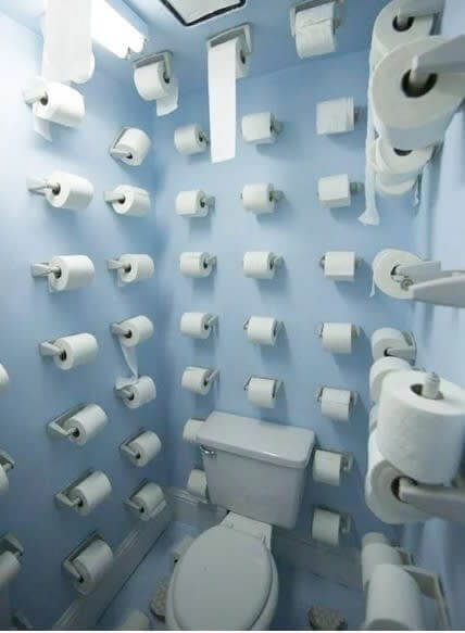 No More Toilet Paper Shortage