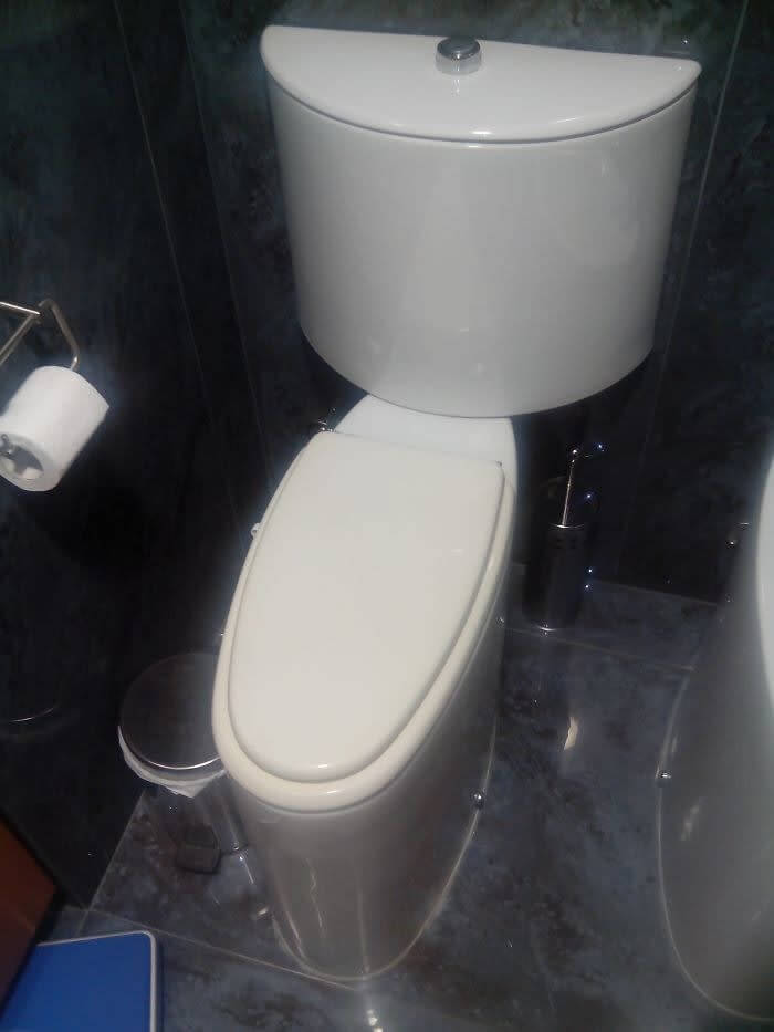 A Toilet Not For Even Super Skinny People