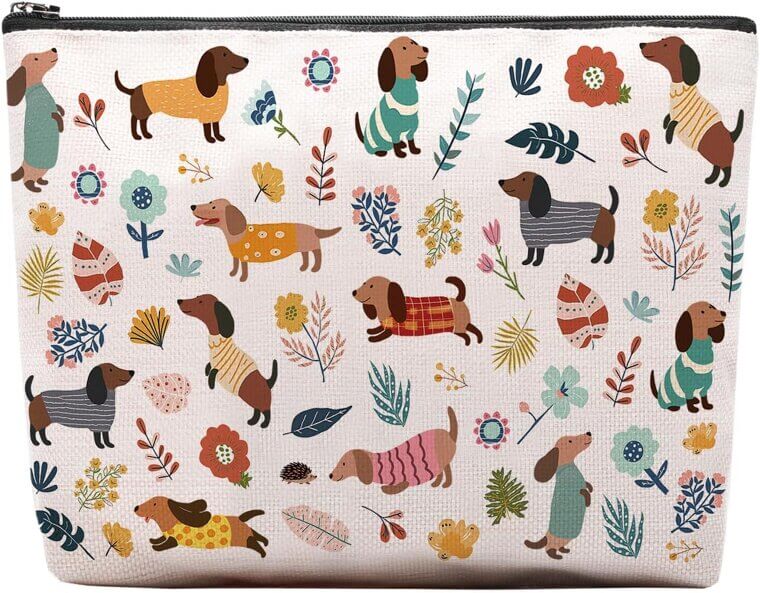 Dachshund Makeup Bag - Perfect Gift for Dog Lovers! - Now 11% Off!