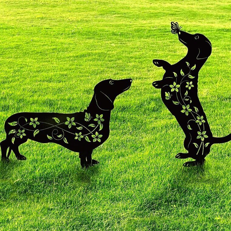 Dachshund Garden Decor - Perfect Gift for Dog Lovers 