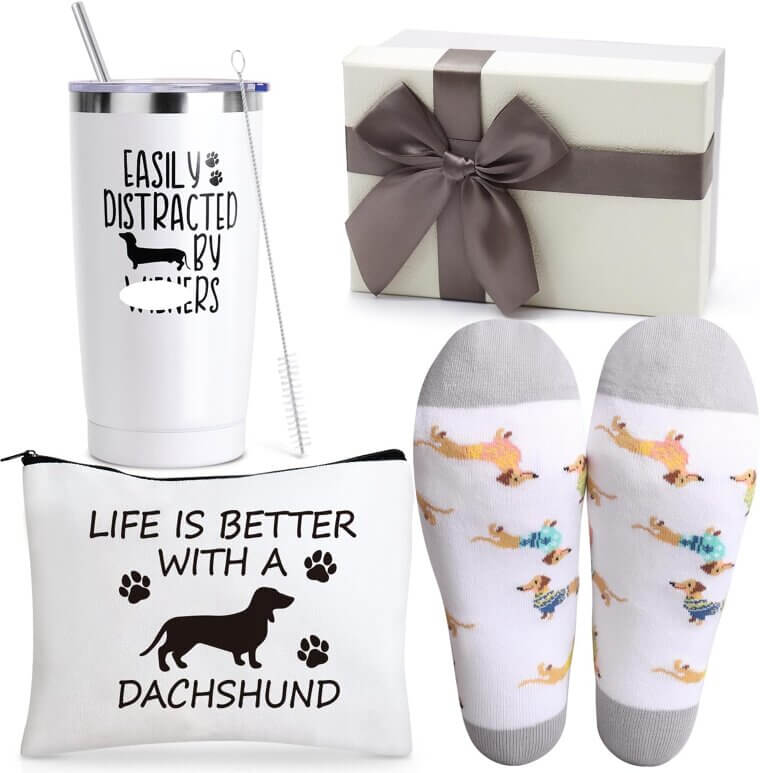 Dachshund Lover Gift Set - Perfect for Dog Moms & Animal Lovers 