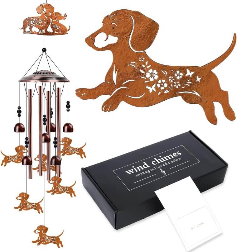 Dachshund Wind Chimes - Perfect Gift for Any Occasion! 