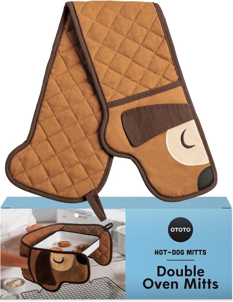 OTOTO Hot-Dog Mitts - Cute & Funny Kitchen Gadget for Dog Lovers - 20% Off!