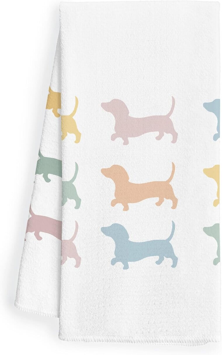 Wiener Dog Towels - Fun Kitchen Decor for Dog Moms 