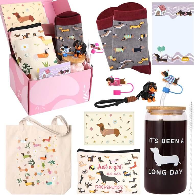 Dachshund Lover Gift Set - Perfect for Dog Moms! 
