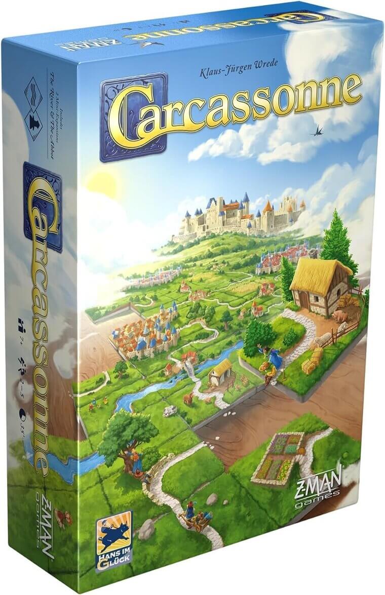 Carcassonne Board Game - Classic Fun for All Ages - Now 19% Off!