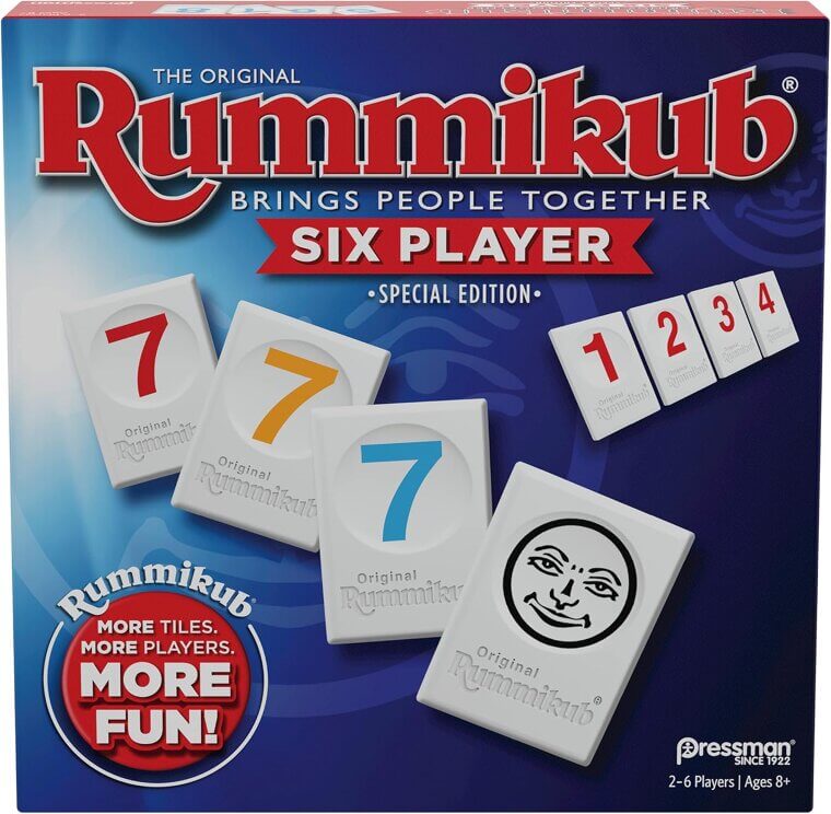 Rummikub 6-Player Edition - Classic Fun for Everyone! - Enjoy 17% Off!