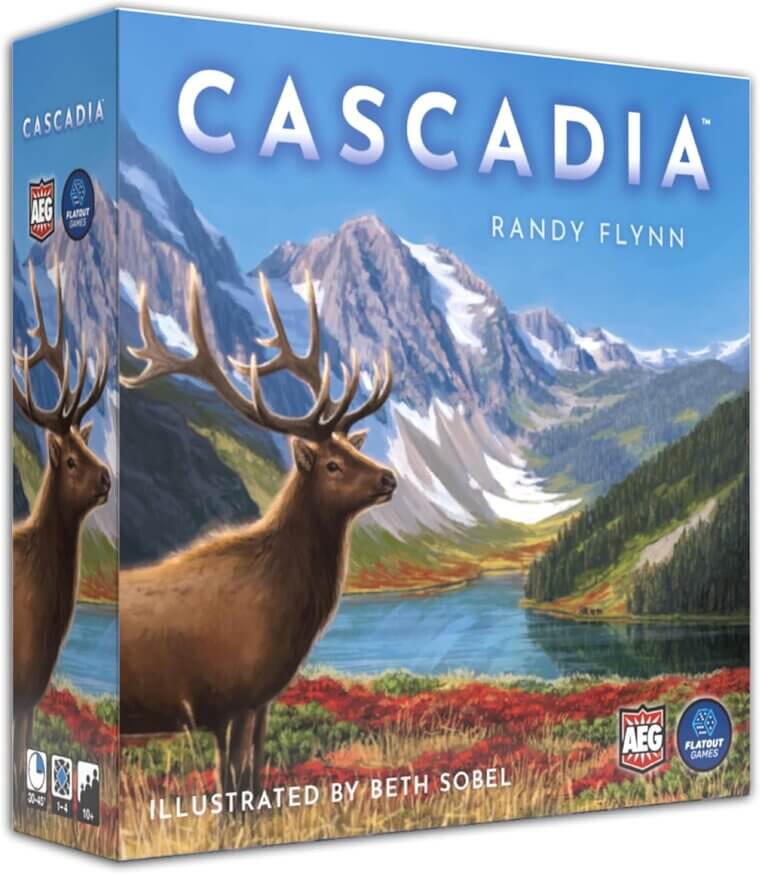 Cascadia Board Game - Fun, Easy, and Engaging for All Ages - Enjoy 11% Off!