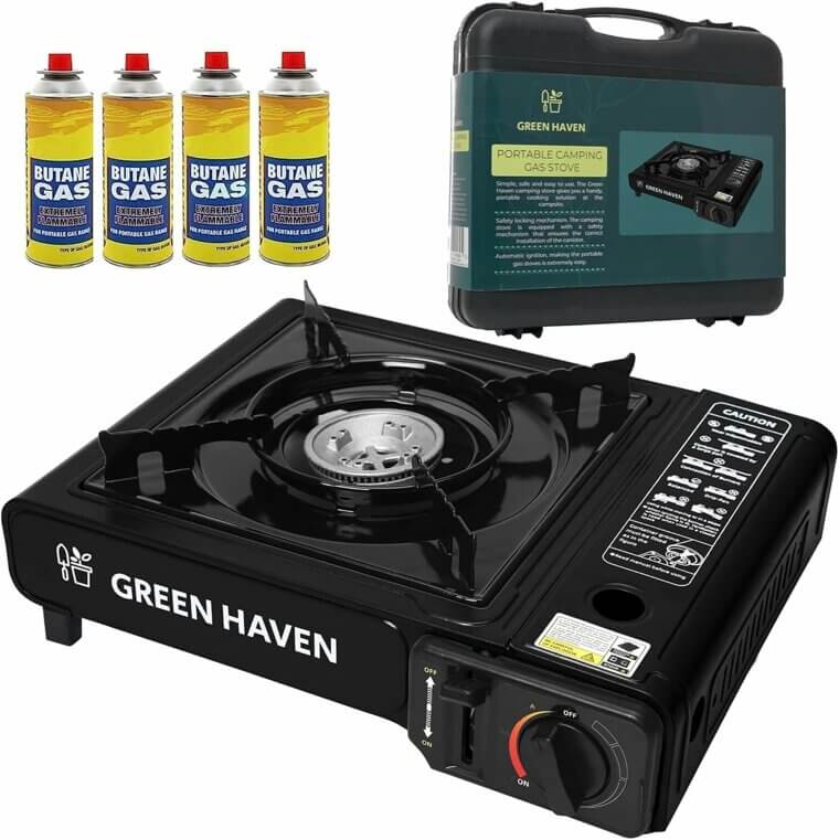 Effortless Cooking with Green Haven Stove - Portable & Safe