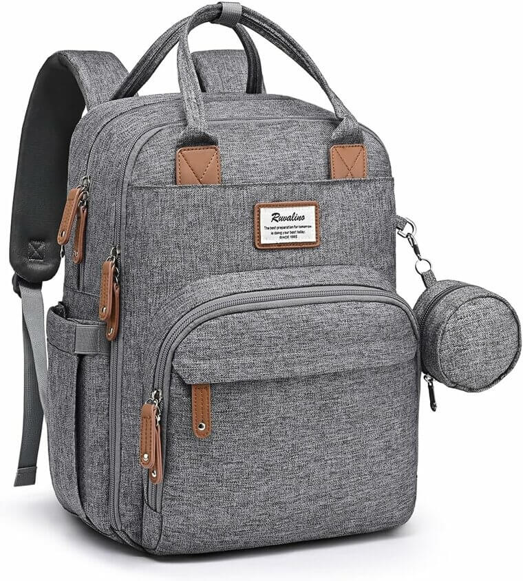Discover the Ultimate RUVALINO Diaper Backpack for Busy Parents