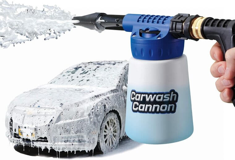 Ontel Foam Blaster - Effortless Car Cleaning with 5 Spray Settings