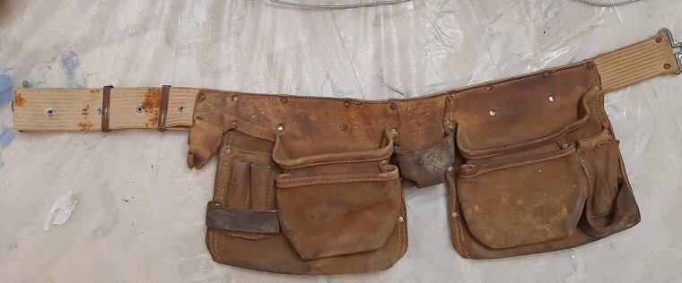 Old Leather Tool Belts Worth Collecting