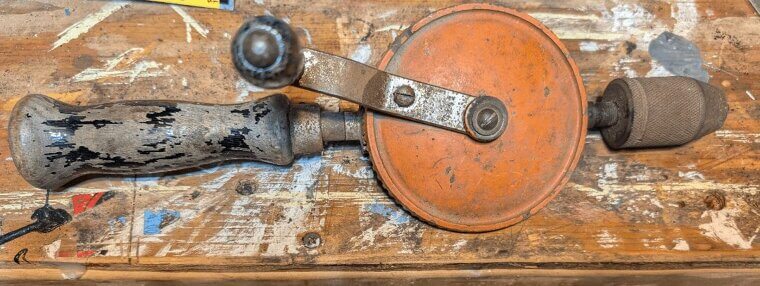 The Rare Millers Falls Egg Beater Drill