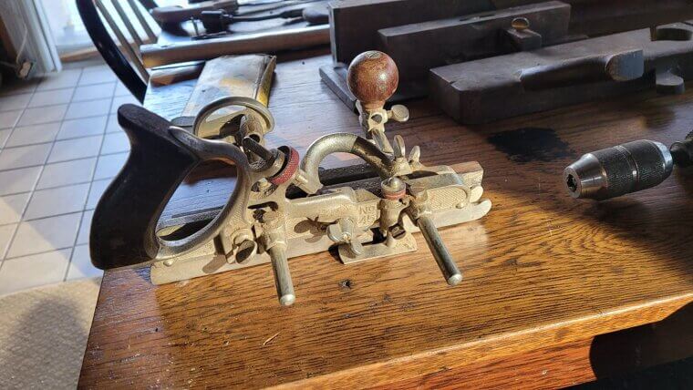 The Rare Stanley No. 45 Plow Plane