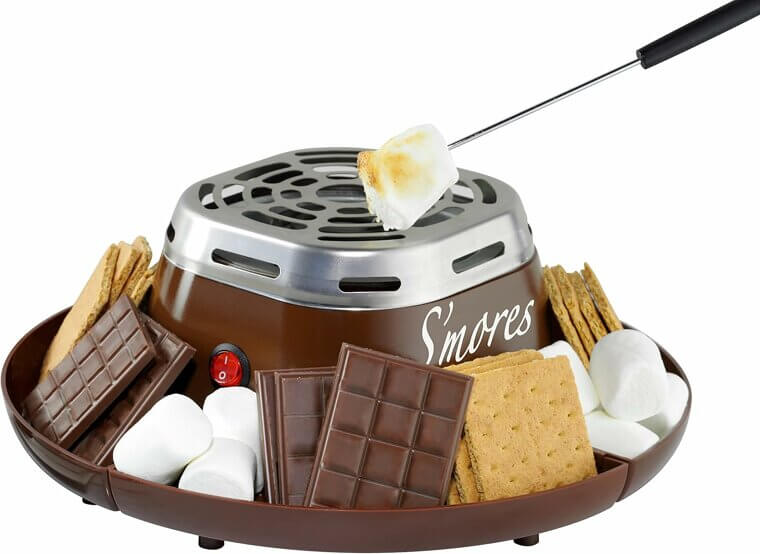 Nostalgia S'mores Maker - Perfect Indoor Fun for All Ages