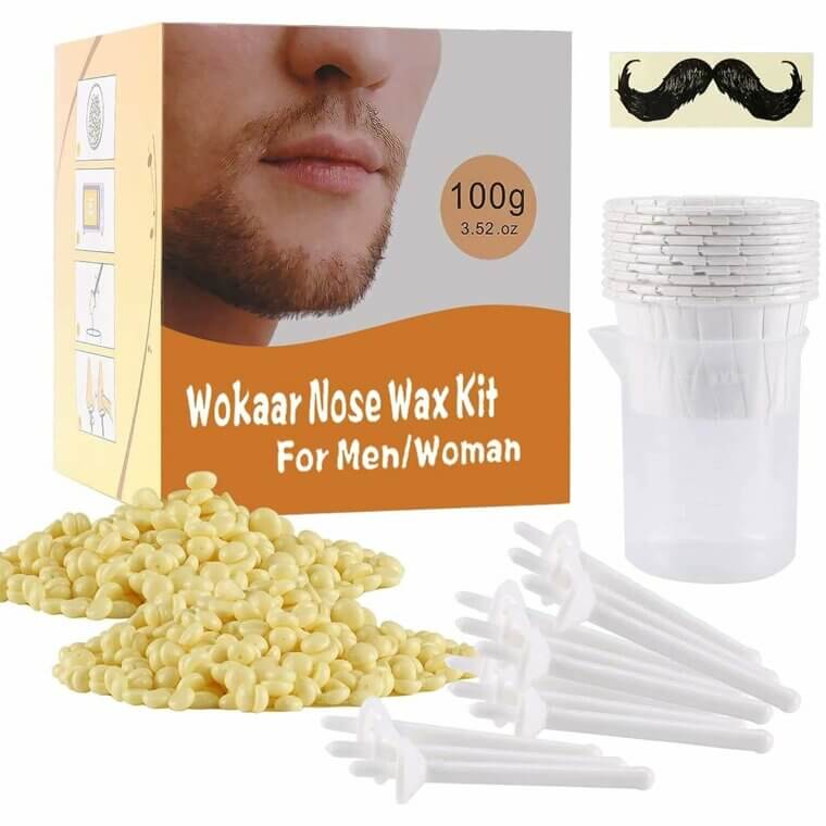 Nose Wax Kit for Easy, Painless Hair Removal - Don’t Miss the 24% Discount!