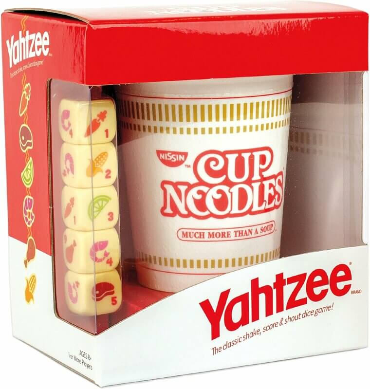 Yahtzee Cup Noodles - Fun Ramen-Inspired Dice Game for All Ages - Don’t Miss the 10% Discount!
