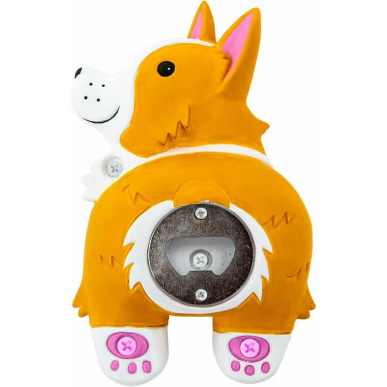 Corgi Wall Bottle Opener - Perfect for Home Bars and Gifts