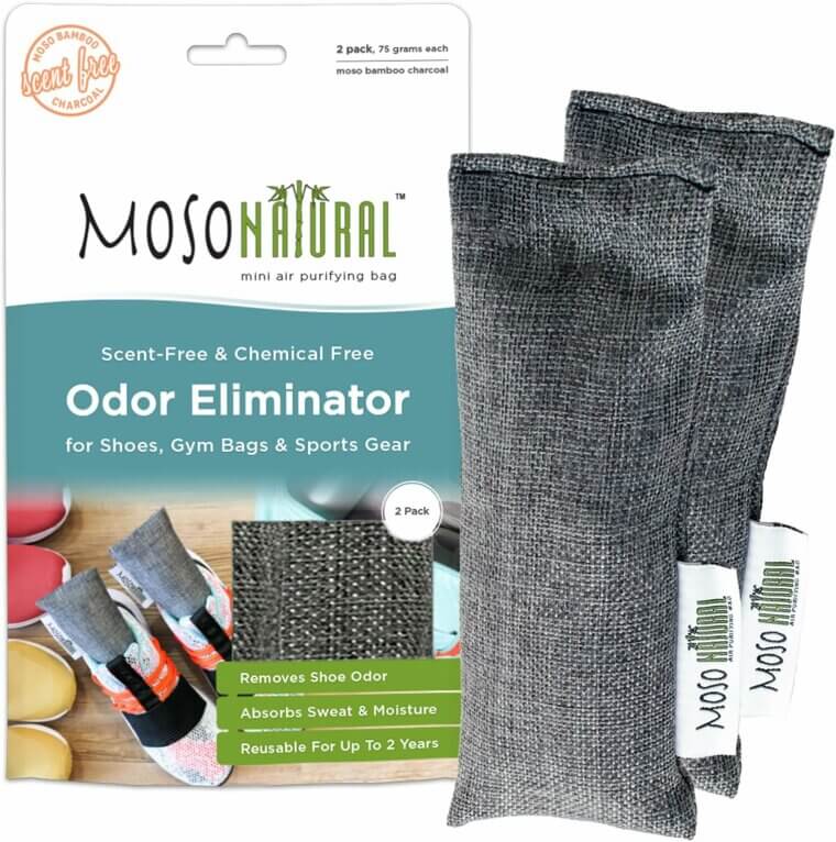 Moso Natural Deodorizer - Ultimate Odor Eliminator for Active Lifestyles