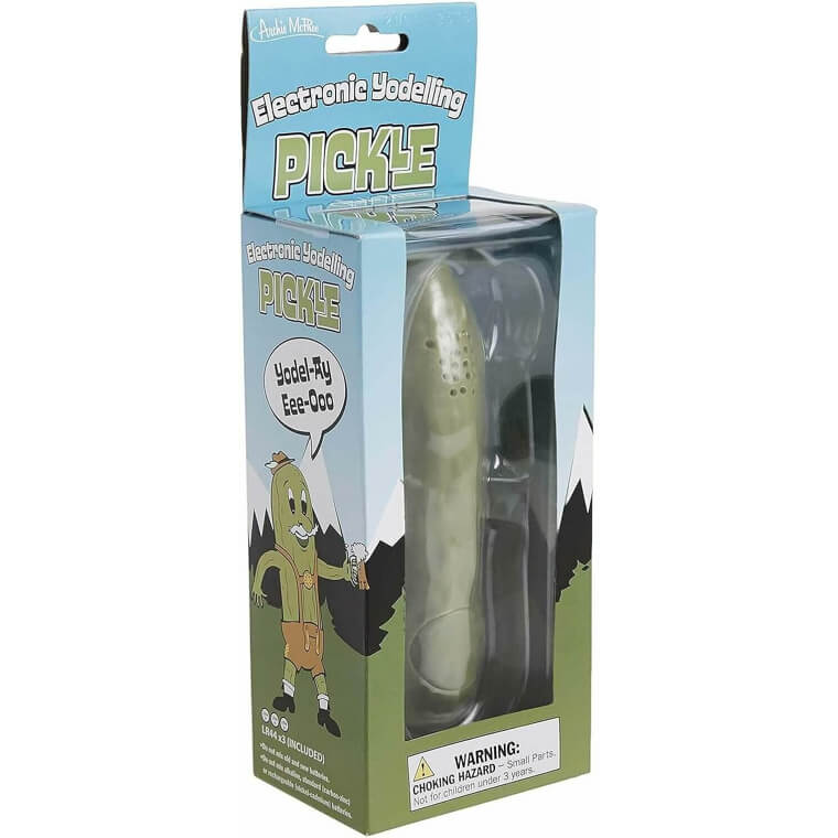 Yodeling Pickle Toy - Fun Musical Entertainment for All Ages - Now 47% Off!