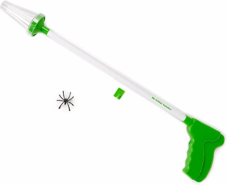 Critter Catcher Tool - Safely Remove Bugs & Spiders at a Distance