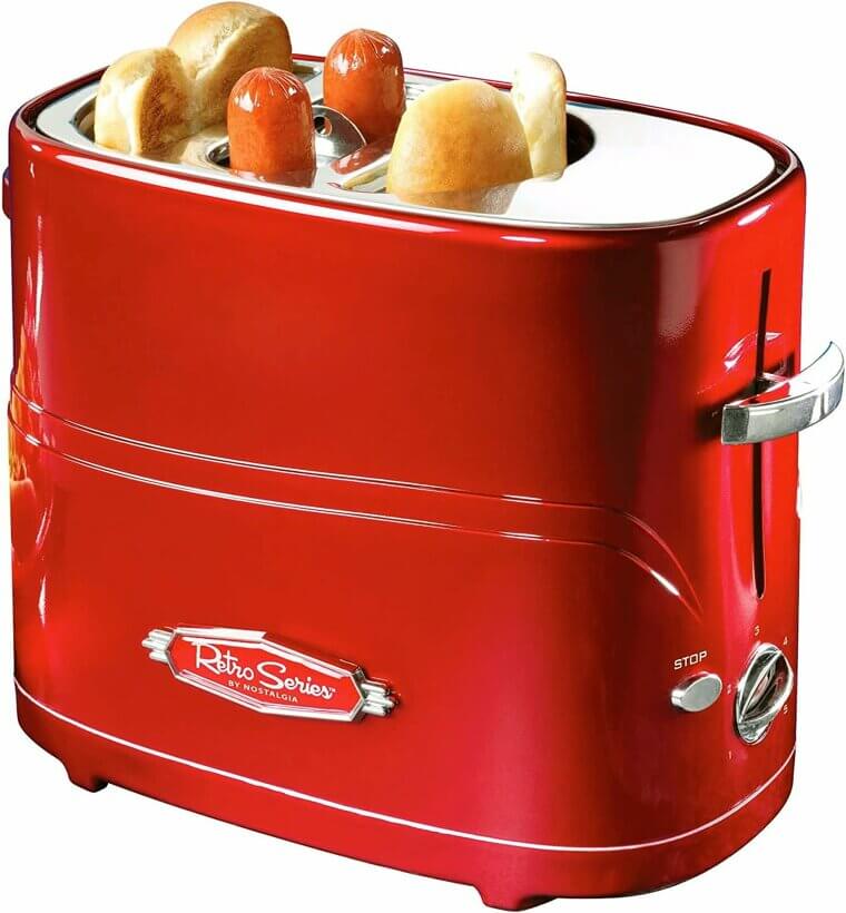 Nostalgia Hot Dog Toaster - Fun & Easy Kitchen Gadget