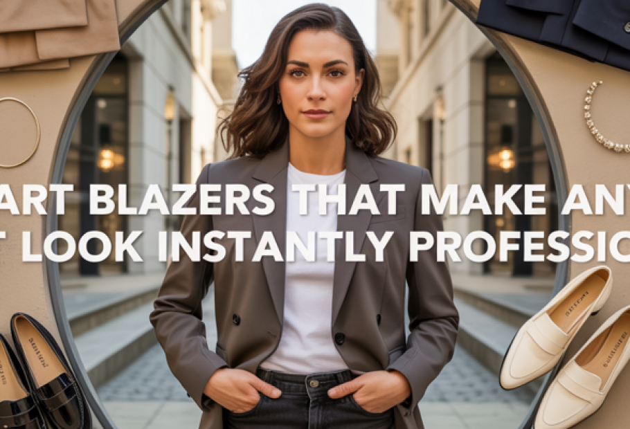 Smart Blazers That Make Any Outfit Look Instantly Professional