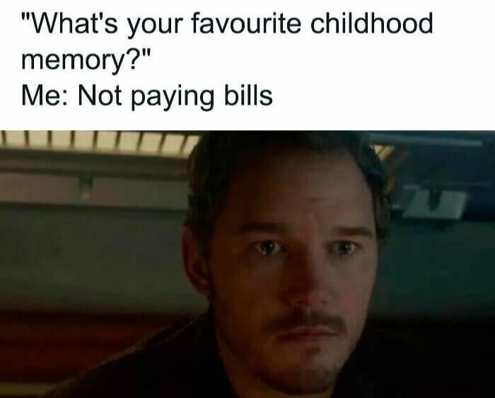 When Bills Were Just a Funny Word