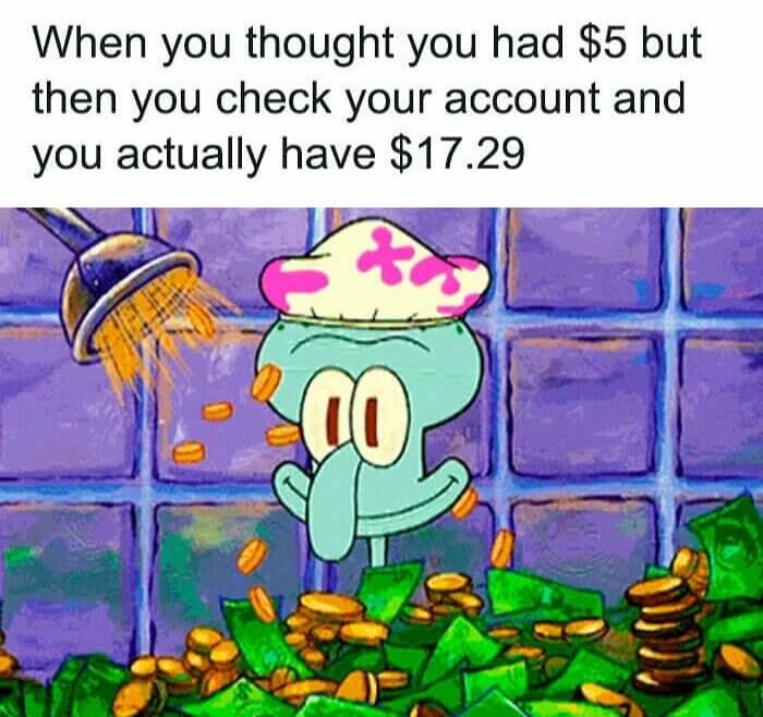 A Bank Account That Loves Surprises