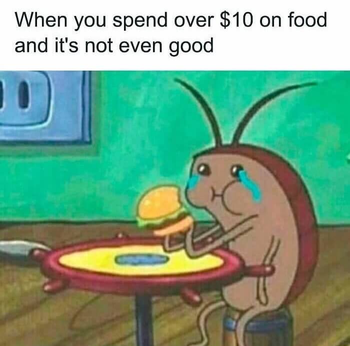 The Struggle of Buying Food That Fails