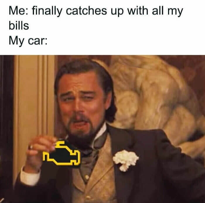 Cars Betray When the Bills Are Paid