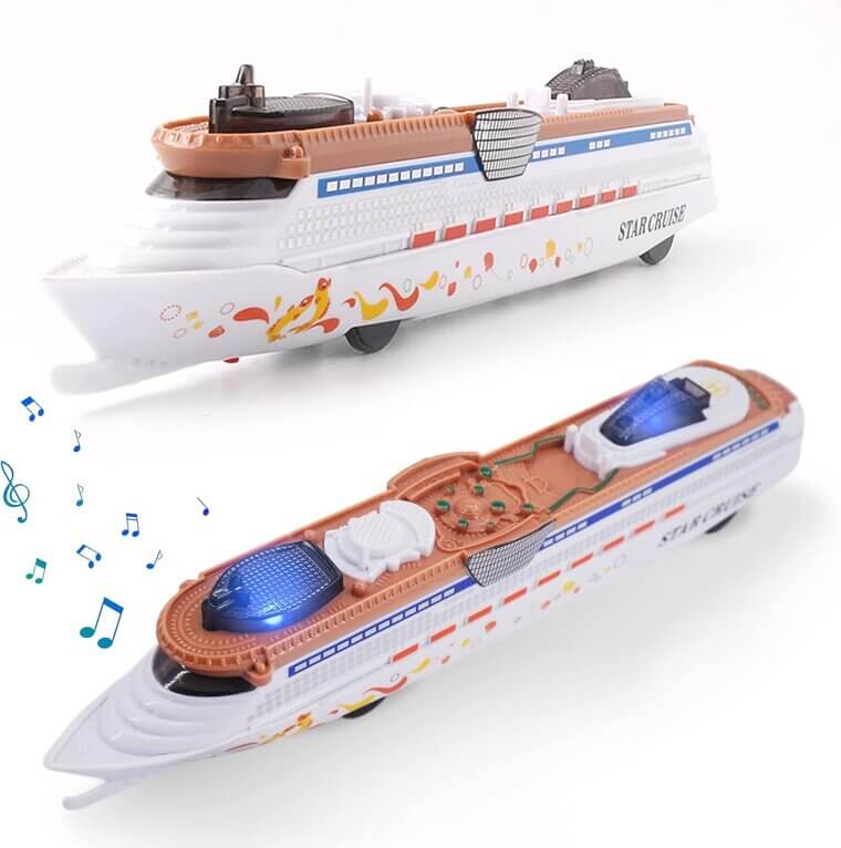 OTONOPI Cruise Ship Toy with Lights & Sounds - Perfect for Kids & Collectors! - Don’t Miss the 13% Discount!
