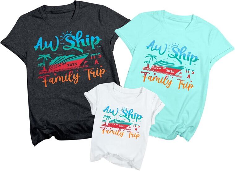 Family Cruise Shirts – Celebrate Togetherness on Your 2025 Adventure! - Don’t Miss the 20% Discount!