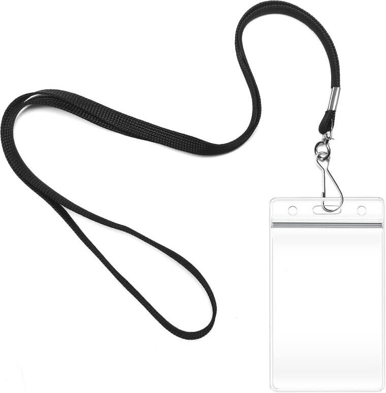 ID Badge Holders with Stylish Lanyard - Perfect for All Occasions - Now 43% Off!