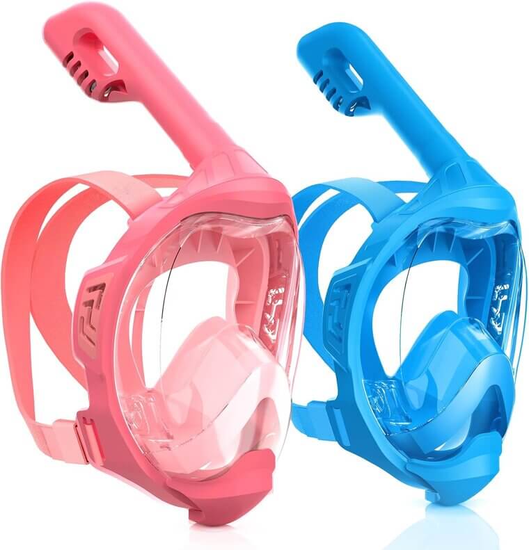 Kids Snorkel Mask - Safe, Fun, and Easy Snorkeling for Kids! - Now 28% Off!
