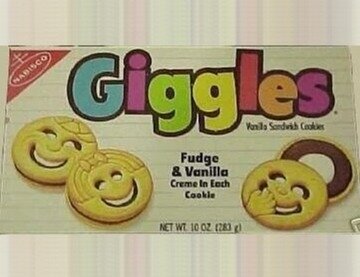 Nabisco Giggles: The Sandwich Cookies That Smiled Back (Until You Ate Them)