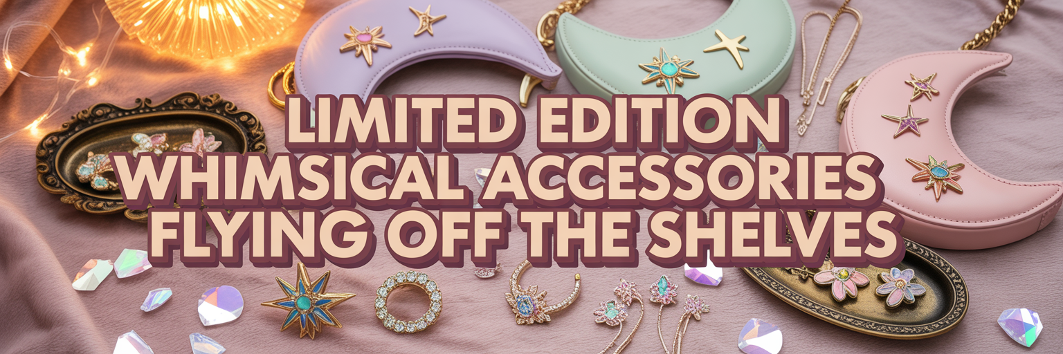 Limited Edition Whimsical Accessories Flying Off the Shelves