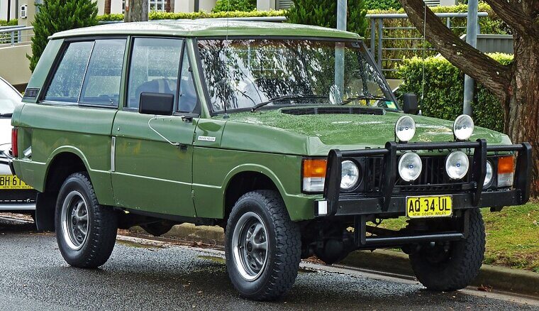 Land Rover Range Rover Classic (Early 3-Door Models, 1970-1981)