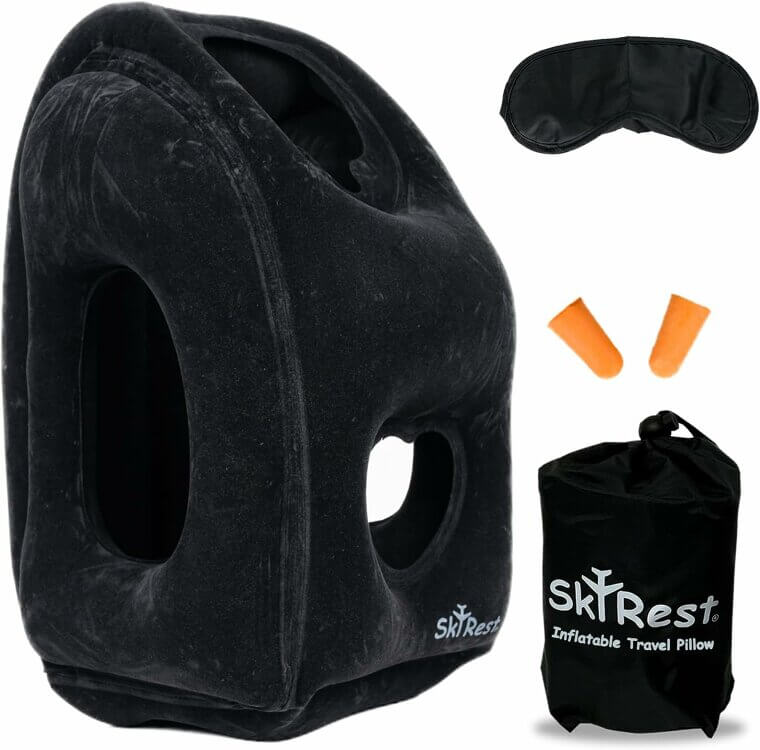 Ultimate Comfort With Inflatable Travel Pillow for Restful Journeys