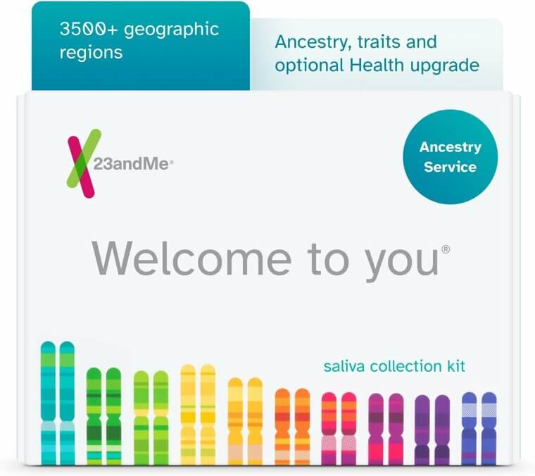 Discover Your Roots With 23andMe DNA Kit - - Enjoy 20% Off!