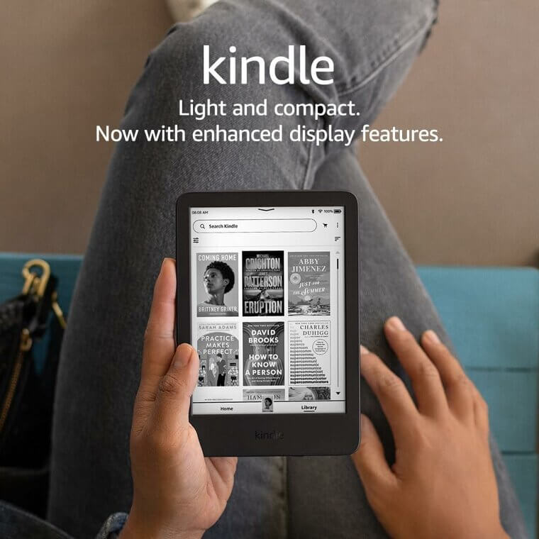 Discover the Lightest Kindle With Enhanced Reading Features