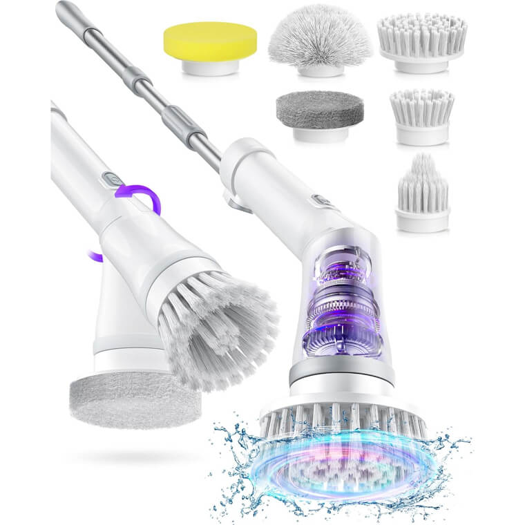 Revolutionize Cleaning With Spin Scrubber - Dual Speed & Waterproof! Enjoy 24% Off! 