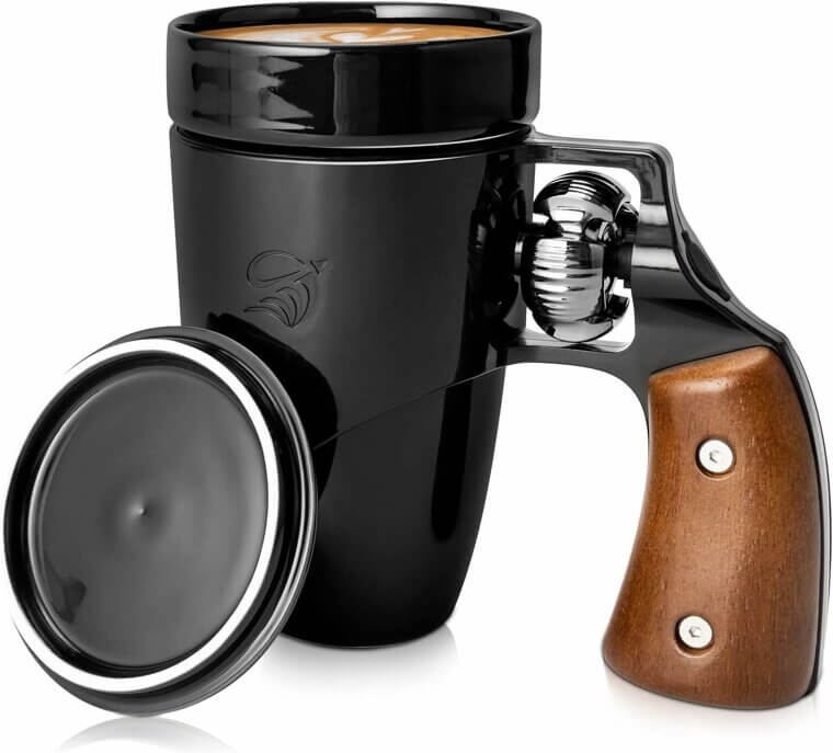 Pukomc Gun Mug - Perfect Gift for Coffee Lovers