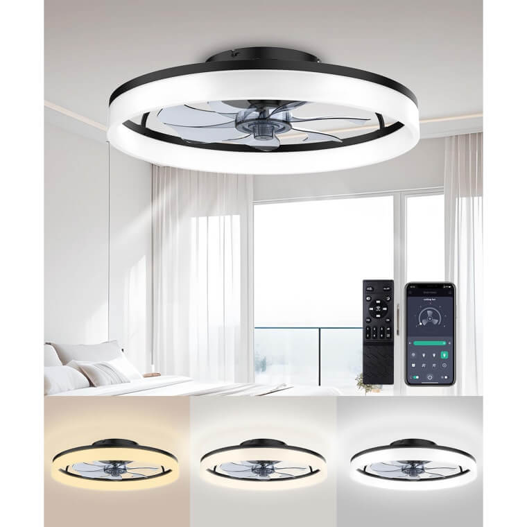 Transform Your Space With Fandelier Ceiling Fan - Modern Elegance! Now 42% Off!