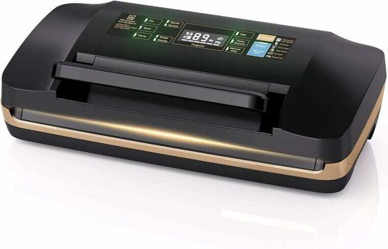 Revolutionary Vacuum Sealer With 10 Modes & Built-In Cutter