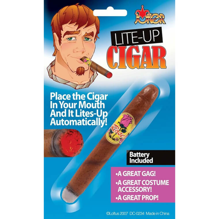 Rich Guy Light-Up Cigar - Perfect Costume Accessory for Fun! - 11% Off!