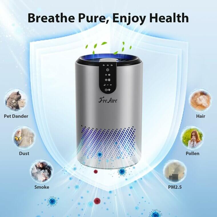 Transform Your Space With HEPA Air Purifier - Breathe Easy! Don’t Miss the 69% Discount!