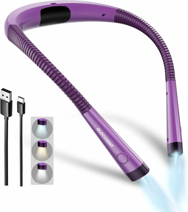 Illuminate Your Reading With Glocusent Light: Versatile & Long-Lasting! Now 24% Off!
