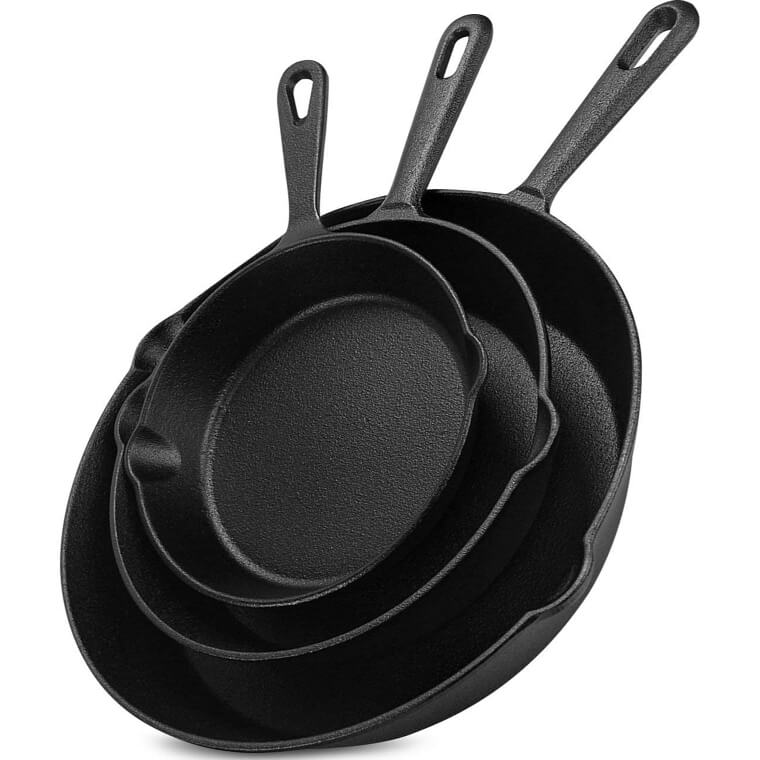 Elevate Your Cooking With Utopia Kitchen Skillet Set -